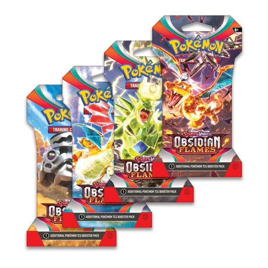 Scarlet & Violet: Obsidian Flames Sleeved Blister Pack - Styles May Vary