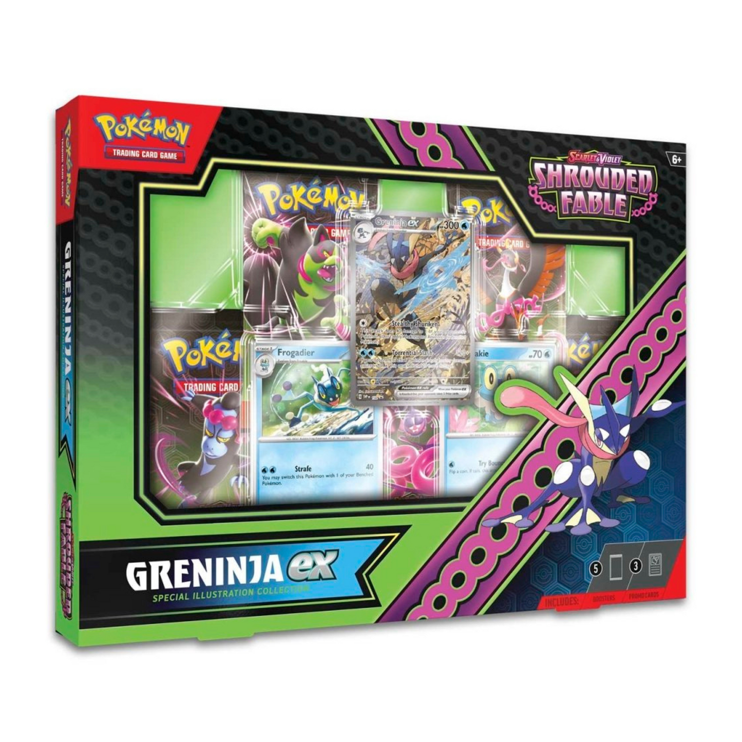 Scarlet & Violet: Shrouded Fable Greninja ex Special Illustration Collection