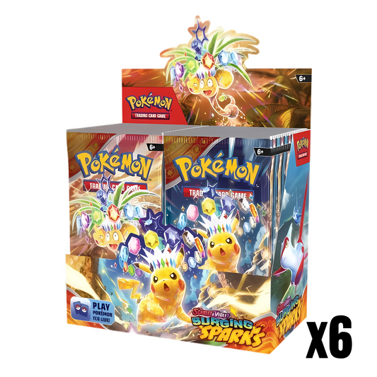 Scarlet & Violet: Surging Sparks Booster Box Case of 6