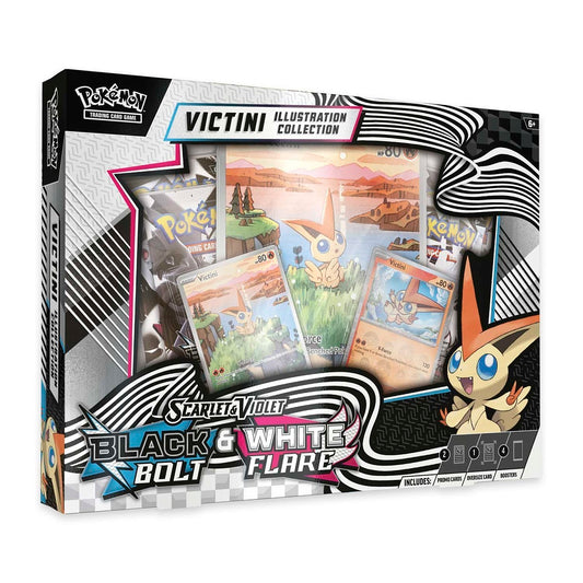 Scarlet & Violet: Black Bolt & White Flare Unova Victini Illustration Collection