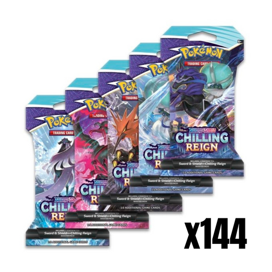 Sword & Shield: Chilling Reign Sleeved Booster Case 144